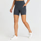 Yoga Biker Shorts With Pockets