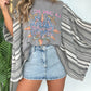 Loose Casual Bat-sleeve Top