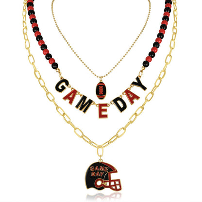 Game Day Layered Necklace