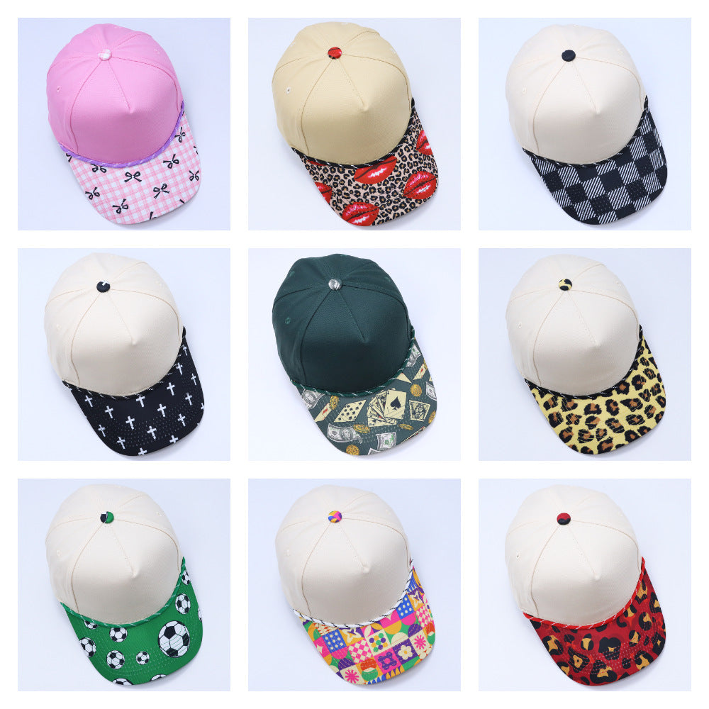 5-Panel Printed Trucker Hat