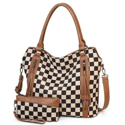 Pre-order Checkmate Tote Wristlet set