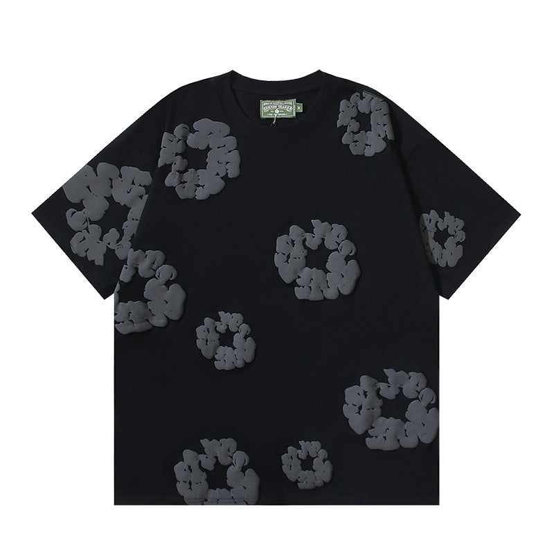 Bubble Printing Short Sleeve