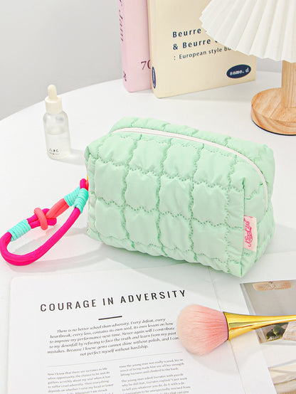Mini Macaron Colored Cosmetics Organizer Bag