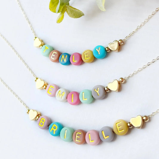 Beaded Name Necklace