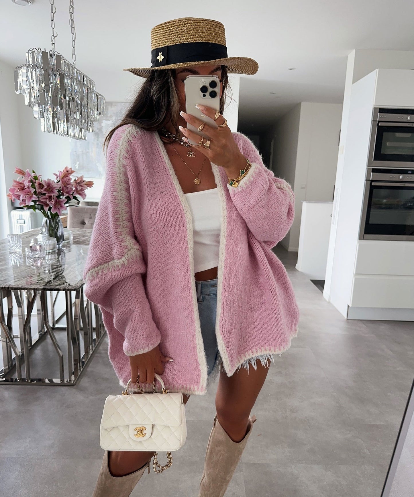 Knitted Sweater Jacket