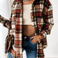 Vintage Plaid Wool Coat