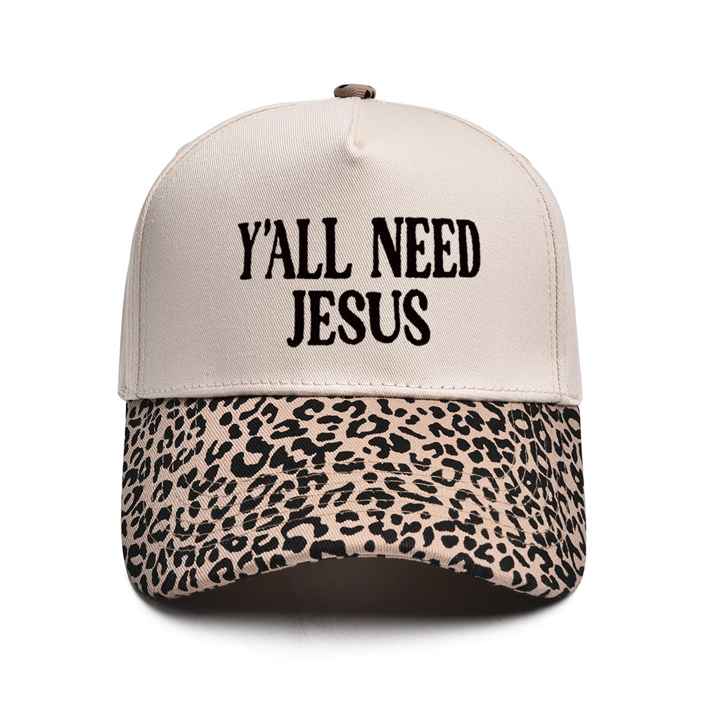 "Y'ALL NEED JESUS" Embroidered Trucker Hat