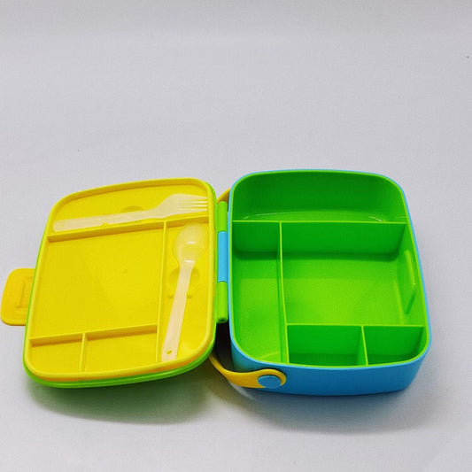 Portable Lunch Box With Spoon And Fork