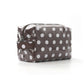 Durable PVC Polka Dot Leopard Print Makeup Bag