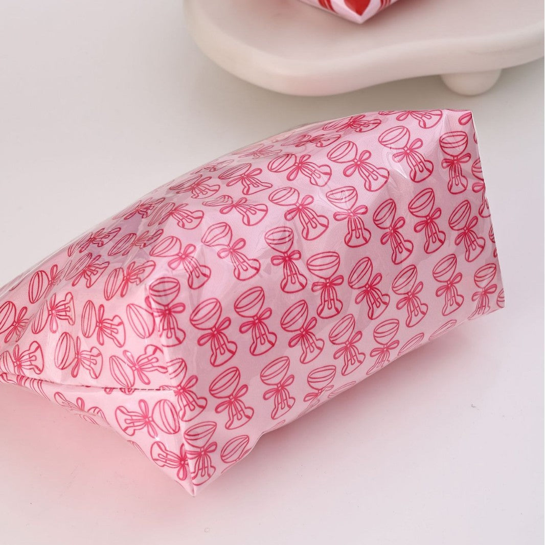Chic Patterned Cosmetic & Travel Pouch