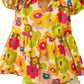 Thin Casual Versatile Color Blocked Chiffon Shirt