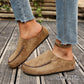 Suede Moccasin Slip-On Mule Clogs