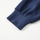 Light Grey Color Block Patchwork V Neck Drawstring Hoodie
