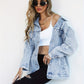 Trendy Oversized Denim Jacket for Women