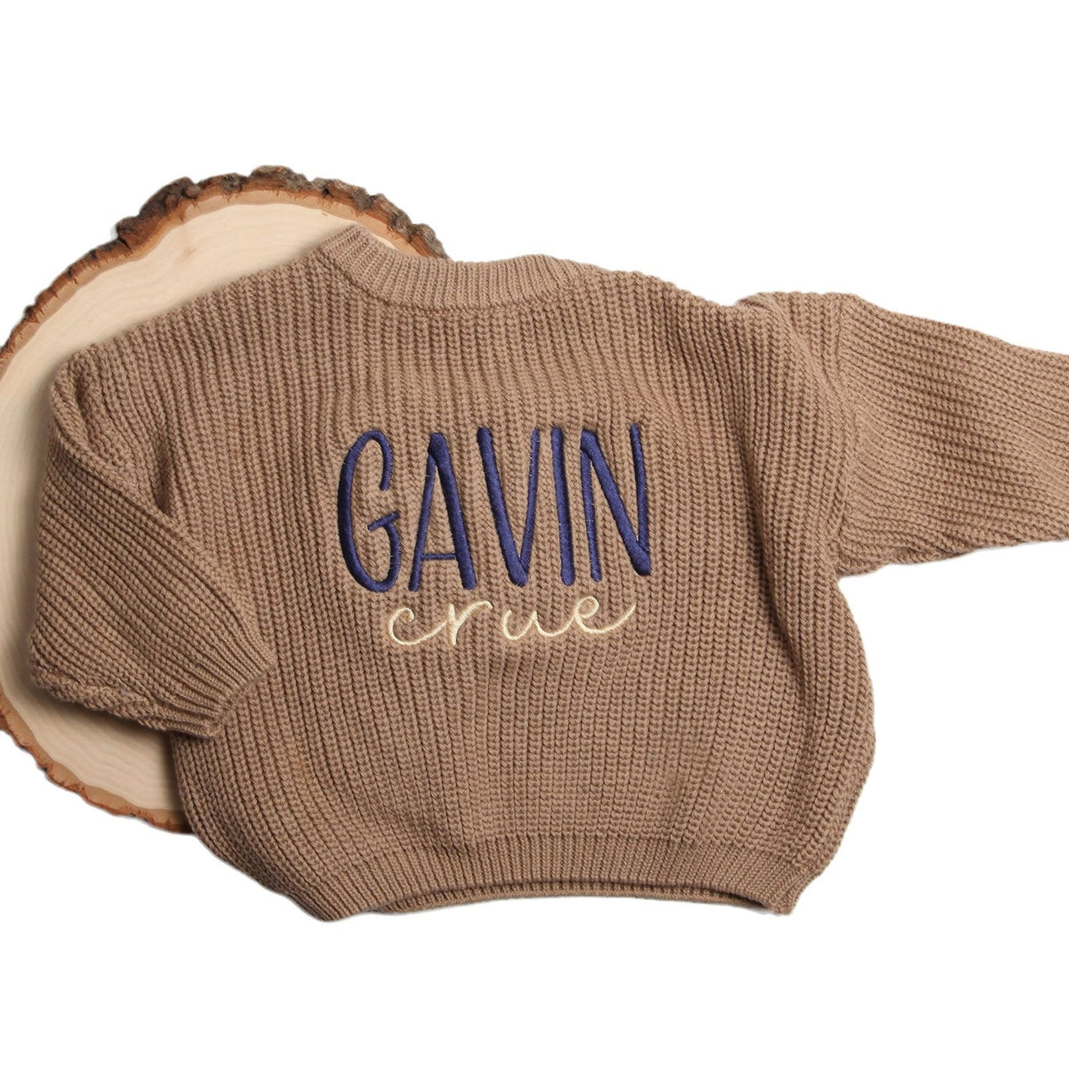 Custom Chunky Knit Oversized Sweater