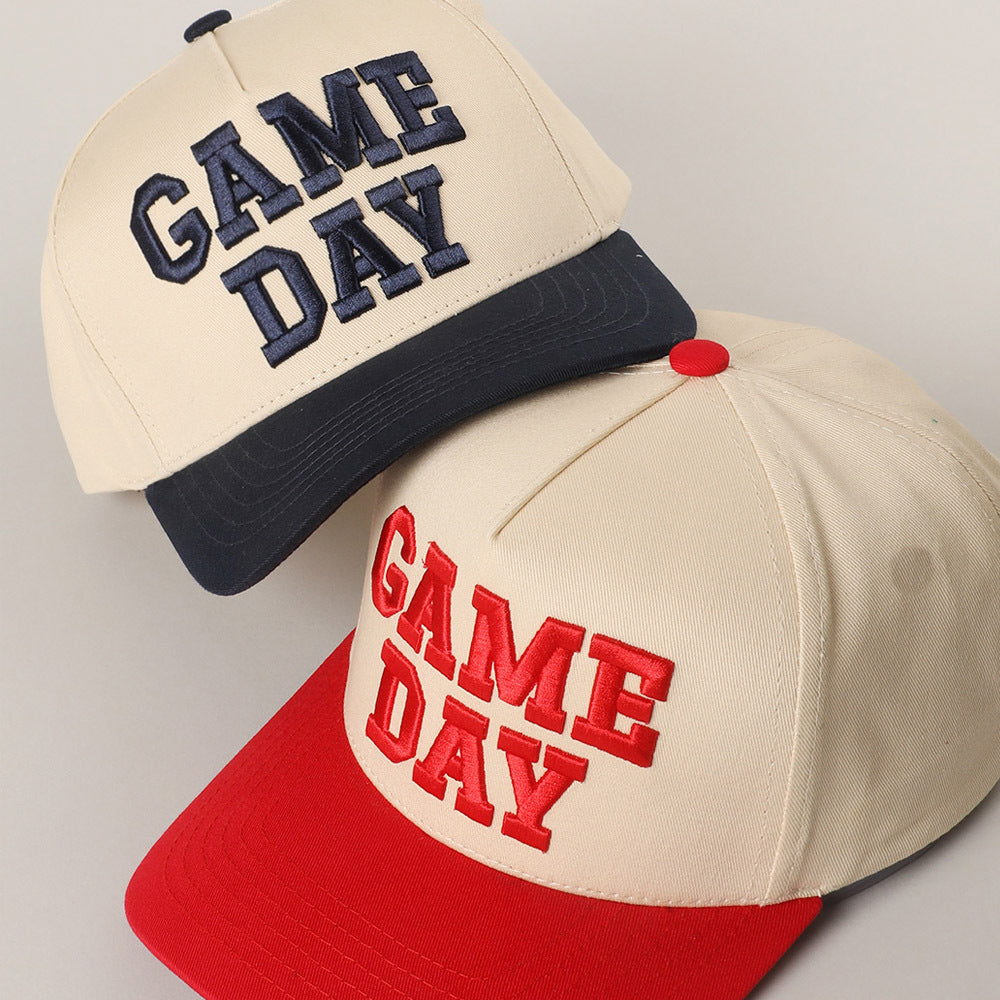 Game Day Embroidered Hat