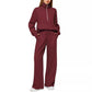 Sweatshirt Wide-leg Sweatpants Casual Set