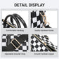Checkered Boston Bag