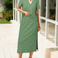 Maritime Stripe Polo and Maxi Skirt Co-Ord Set