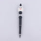 Halloween Pumpkin Spider Silicone Beaded Pen(MOQ:3)