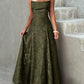 Floral Spaghetti Strap Maxi Dress