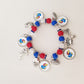 Game Day Team Charm Bead Bracelet Collection