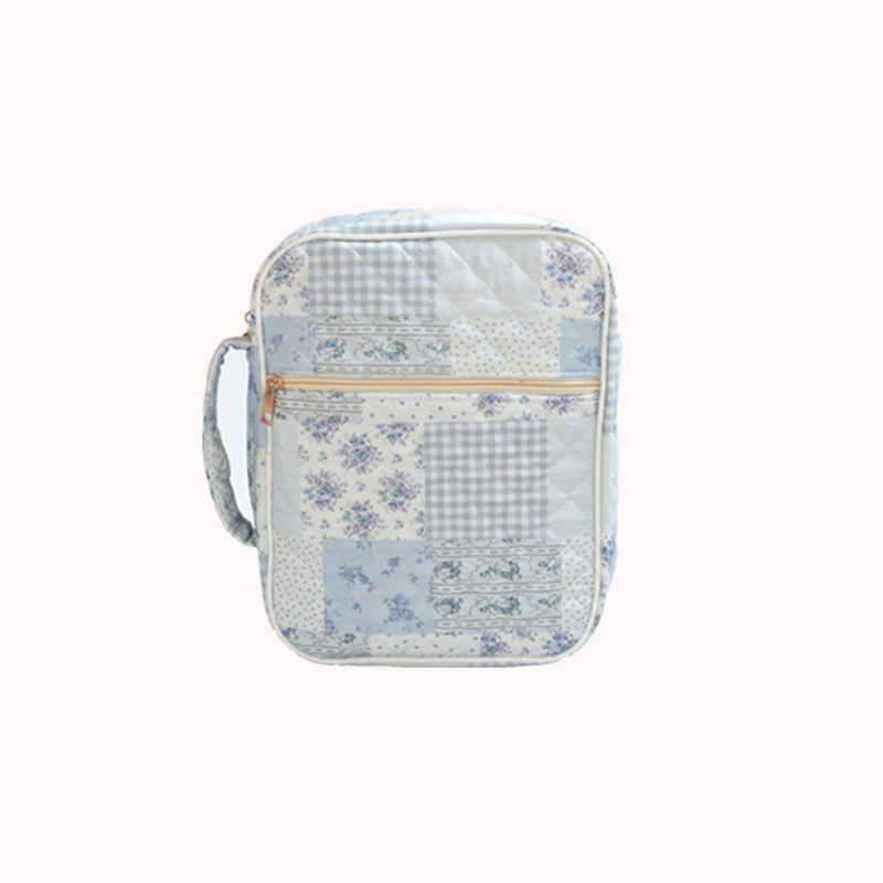 Floral Quilted Bible Cover Large Capacity Bible Case