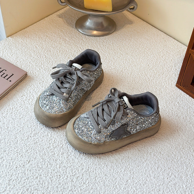 Children's Slip-on Shoes with Sequins