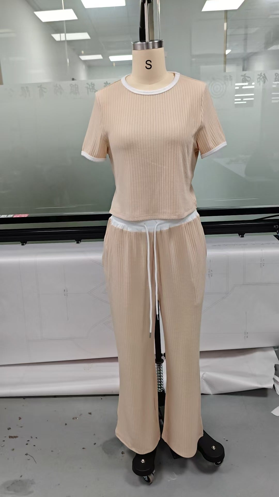 Cozy Ribbed Lounge Set
