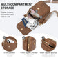 Vegan Leather Cell Phone Bags Wallet Purses