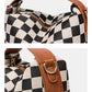Checkered Crossbody Bag
