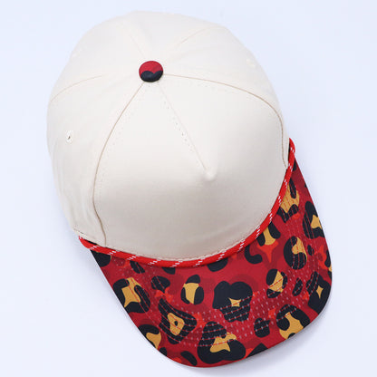 5-Panel Printed Trucker Hat