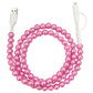 Beaded Data Line Mobile Charging Cable