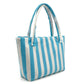 Terry Cloth Beach Tote Bag Large Toweling Handbag for Summer Vacation
