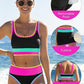 Neon Wave Swim Set