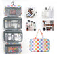 Foldable Hanging Toiletry Bag Wet & Dry Separation Cosmetic Organizer