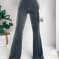 High Waisted Corduroy Flared Pants