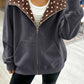 The Olivia Polka Dot Zip-Up