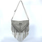 Studded Soft Leather Tassel Bag