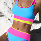 Neon Wave Swim Set