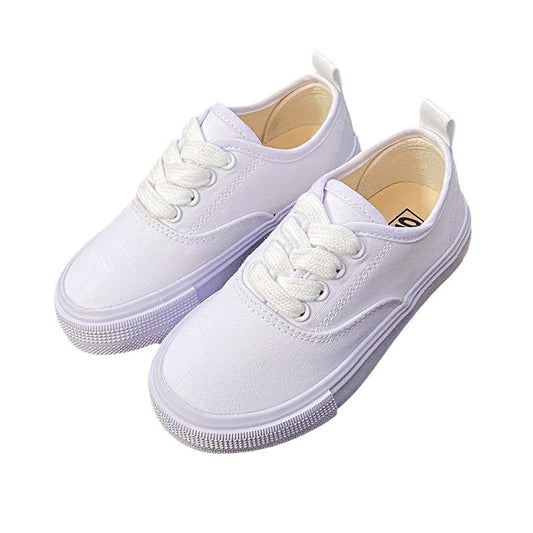 Kid's Canvas Lace-up Shoes