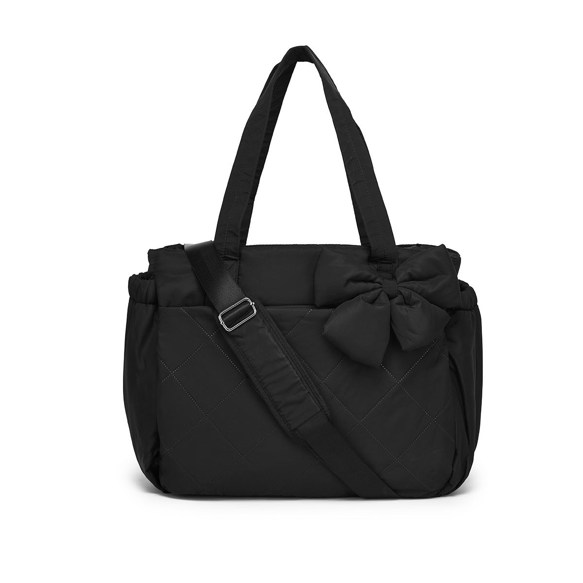 Down-filled Jacket and Shoulder Bag