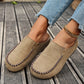 Suede Moccasin Slip-On Mule Clogs