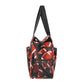 Ball Sports Print Multi-Pocket Utility Tote Bag