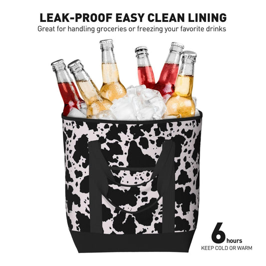 Large Capacity Printed Handbag Outdoor Cold Storage Bag
