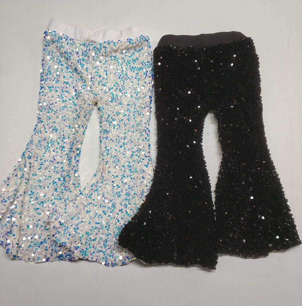 Kid's Sequin Bell Pants