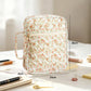 Floral Quilted Large Capacity Bible Book Storage Bag