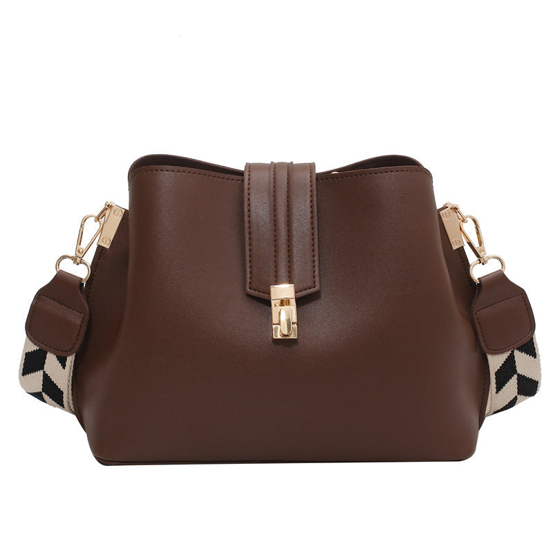 Women's Bucket Bag Sewing Ladies Shoulder Bag