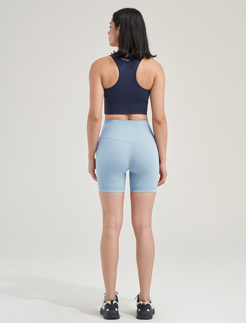 High Waisted Seamless Yoga Shorts