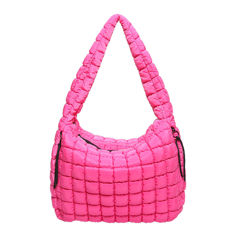 Large-capacity Down Jacket Messenger Bag
